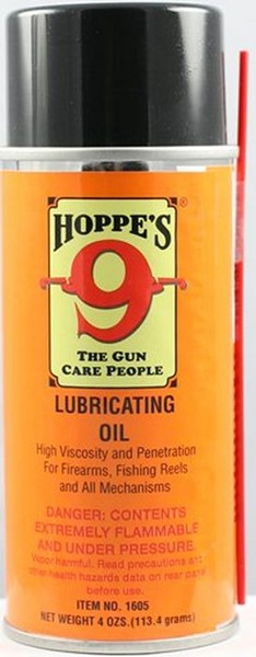 HOPPE #9 LUBE OIL AEROSOL 4oz - Taurus Savings